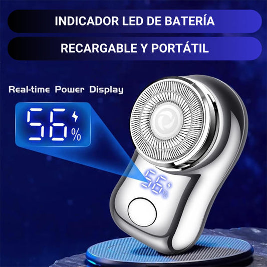 Mini Afeitadora Eléctrica – Portátil y Recargable
