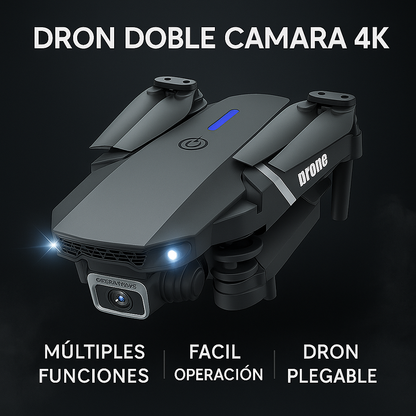 Lumen Vita™ Dron con doble cámara 4K + Maletín Gratis
