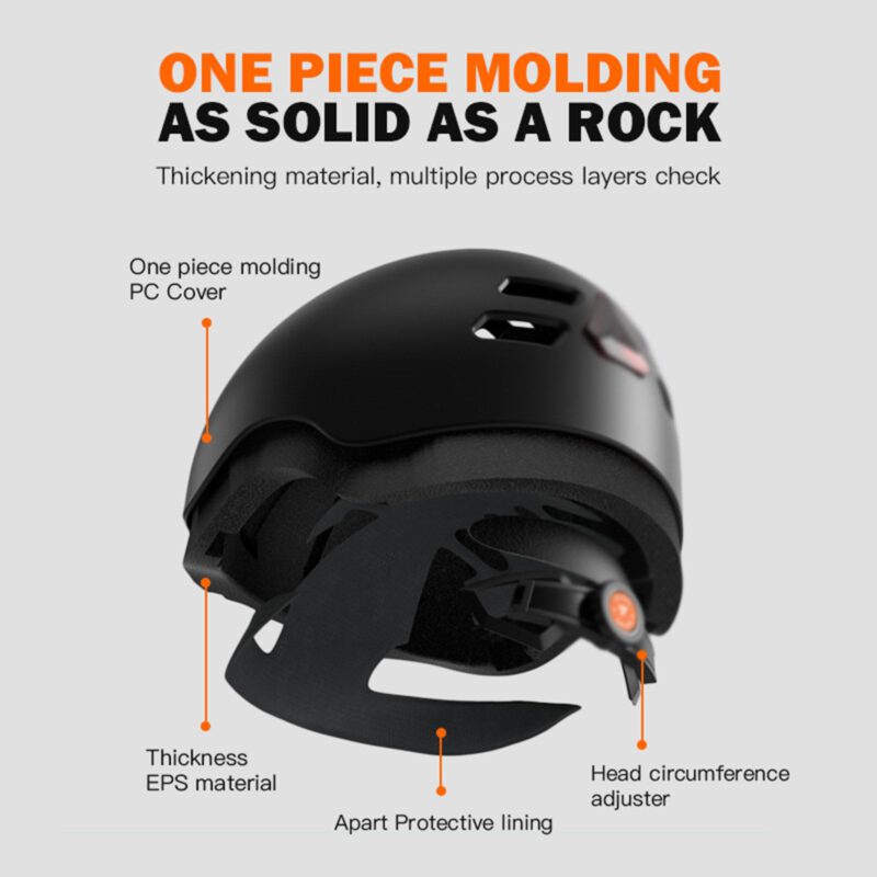 Smart Helmet with Integrated Camera & Safety Lighting - Image 6