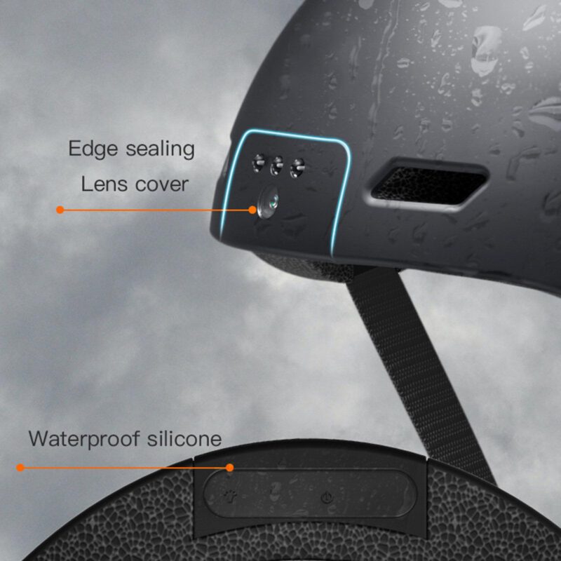 Smart Helmet with Integrated Camera & Safety Lighting - Image 5