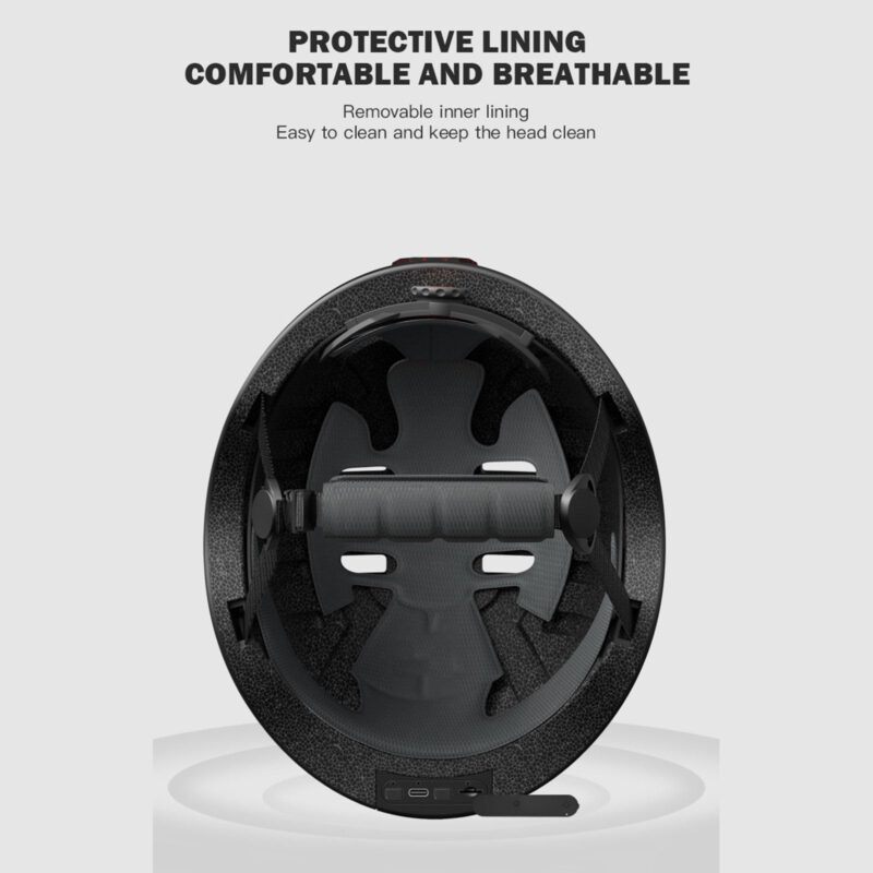 Smart Helmet with Integrated Camera & Safety Lighting - Image 7