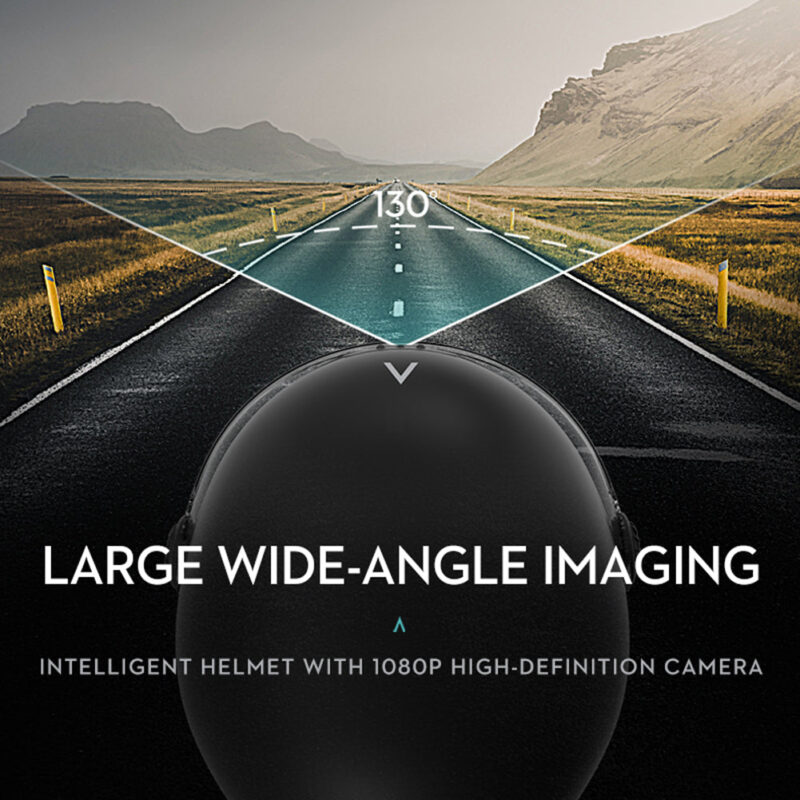 Smart Helmet with Integrated Camera & Safety Lighting - Image 3
